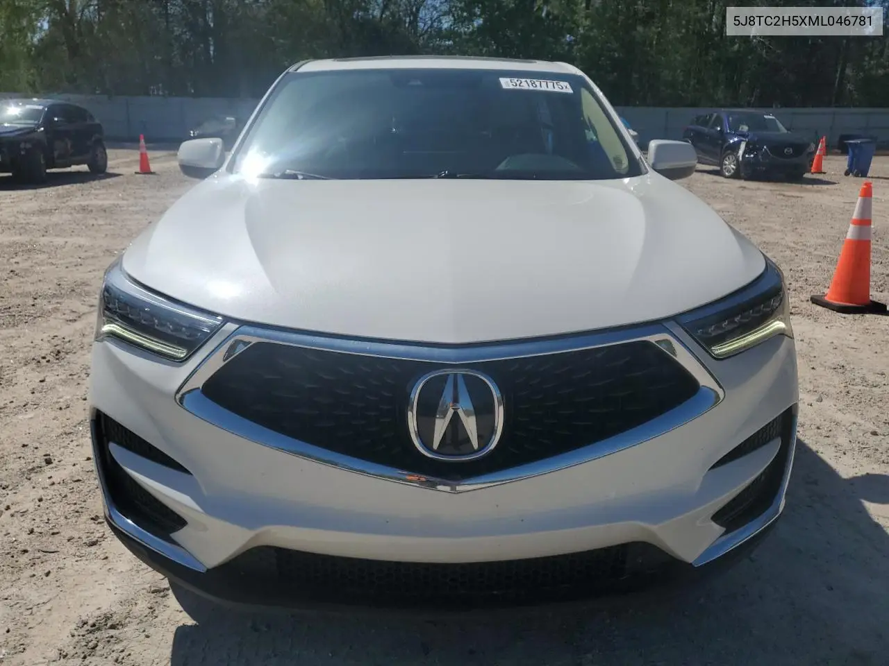2021 Acura Rdx Technology VIN: 5J8TC2H5XML046781 Lot: 52187775