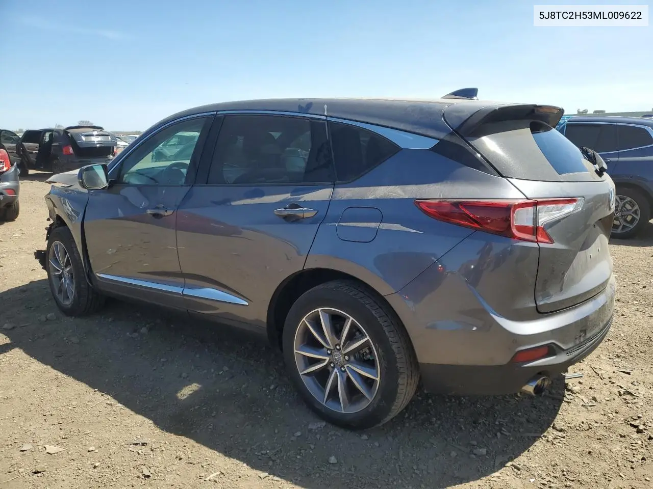 2021 Acura Rdx Technology VIN: 5J8TC2H53ML009622 Lot: 56486665