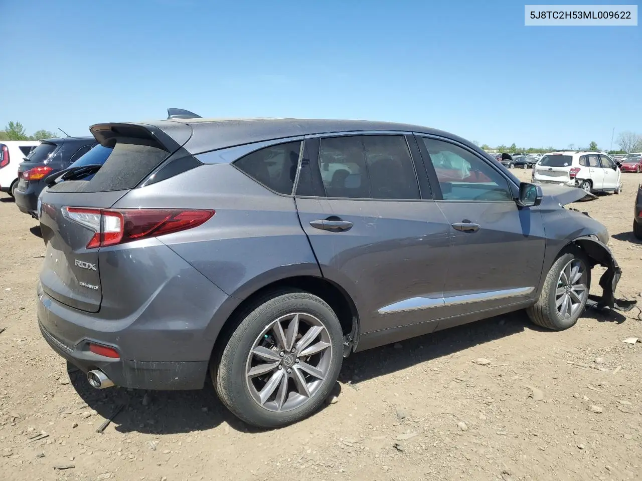 2021 Acura Rdx Technology VIN: 5J8TC2H53ML009622 Lot: 56486665