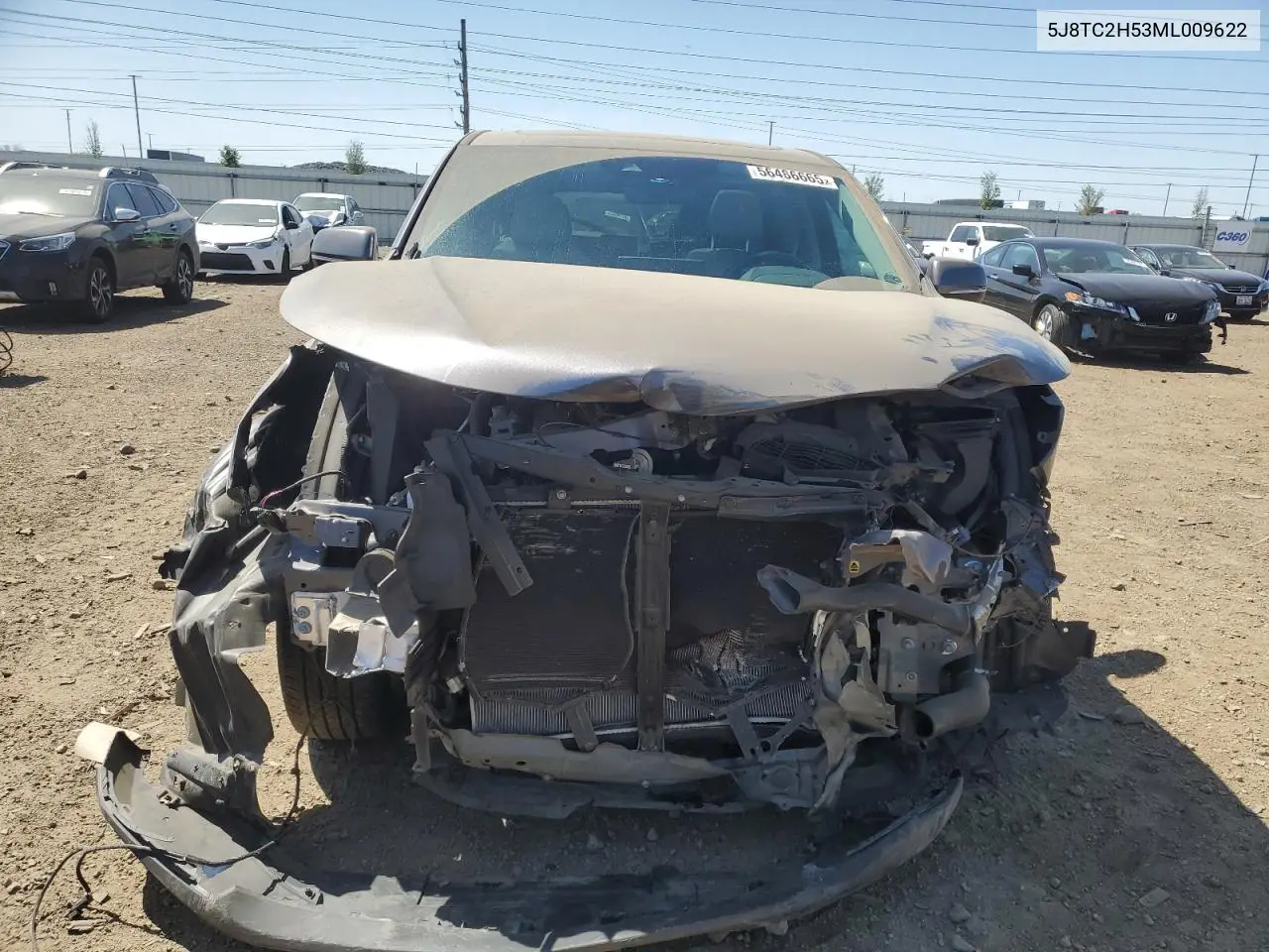 2021 Acura Rdx Technology VIN: 5J8TC2H53ML009622 Lot: 56486665