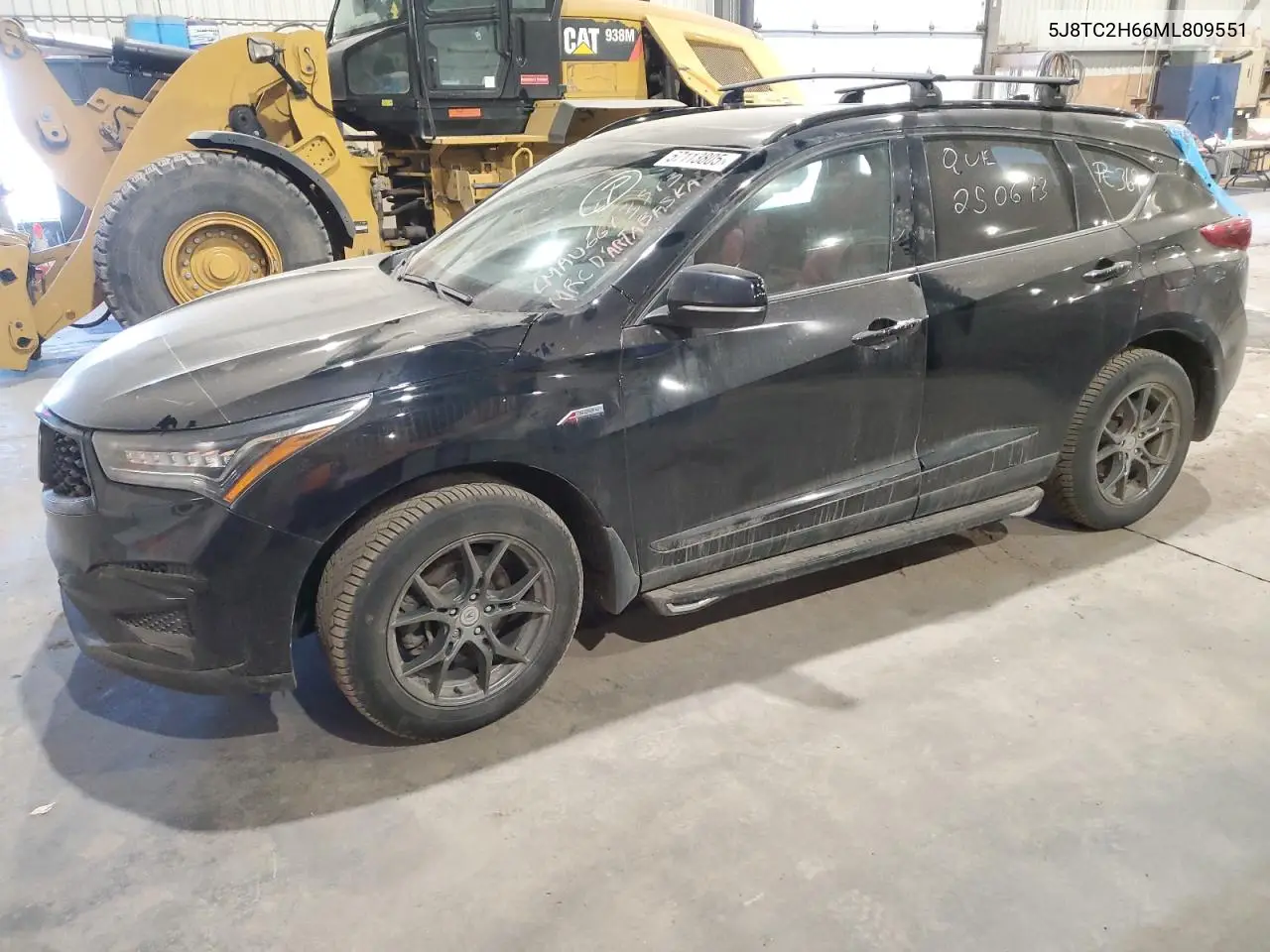 2021 Acura Rdx A-Spec VIN: 5J8TC2H66ML809551 Lot: 57113805
