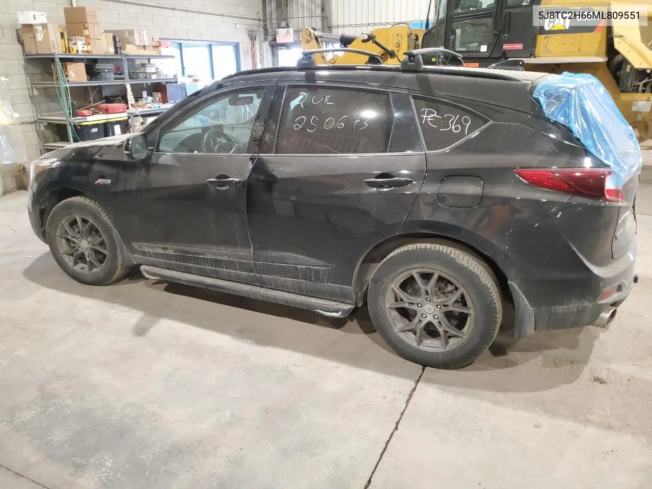 2021 Acura Rdx A-Spec VIN: 5J8TC2H66ML809551 Lot: 57113805