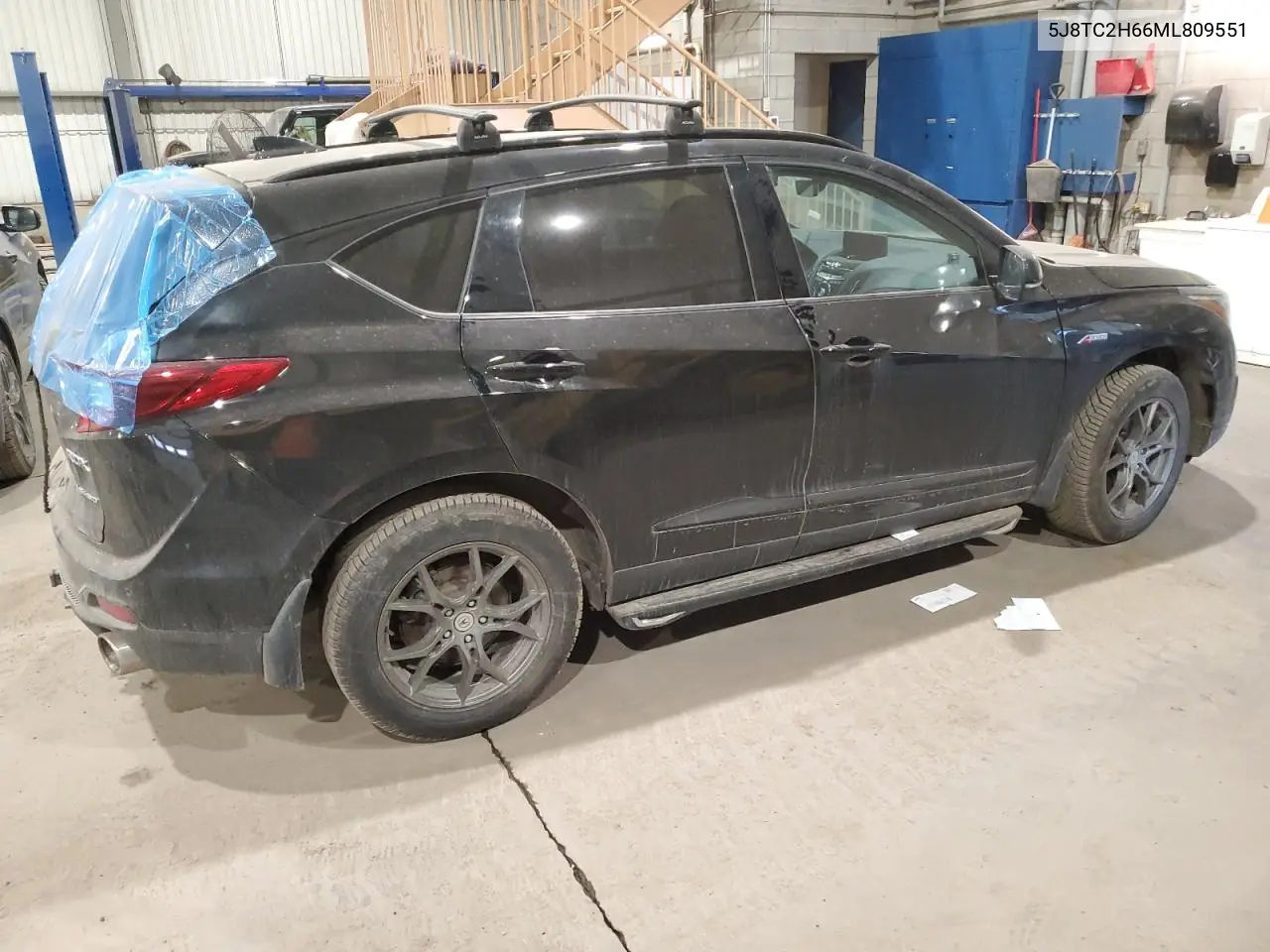 2021 Acura Rdx A-Spec VIN: 5J8TC2H66ML809551 Lot: 57113805