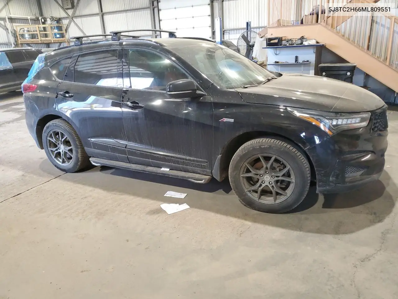 2021 Acura Rdx A-Spec VIN: 5J8TC2H66ML809551 Lot: 57113805