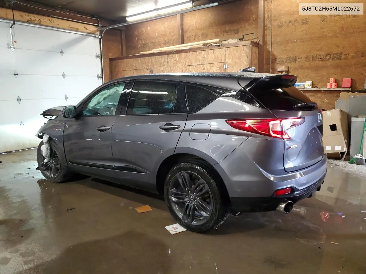2021 Acura Rdx A-Spec VIN: 5J8TC2H65ML022672 Lot: 60794045