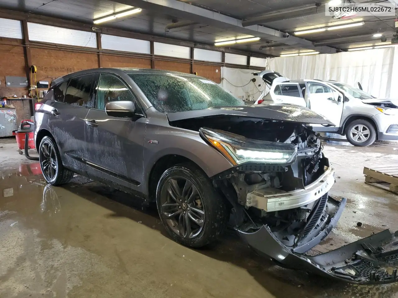 2021 Acura Rdx A-Spec VIN: 5J8TC2H65ML022672 Lot: 60794045