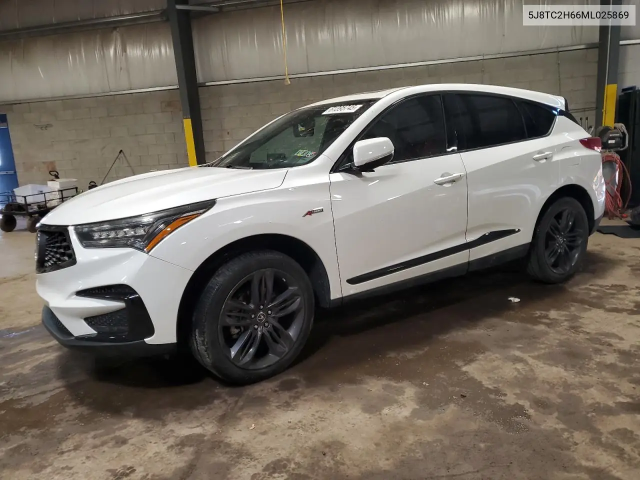 2021 Acura Rdx A-Spec VIN: 5J8TC2H66ML025869 Lot: 61395745