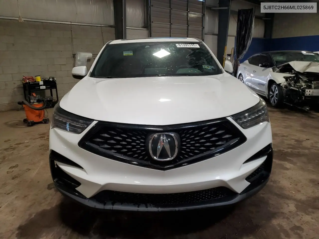 2021 Acura Rdx A-Spec VIN: 5J8TC2H66ML025869 Lot: 61395745