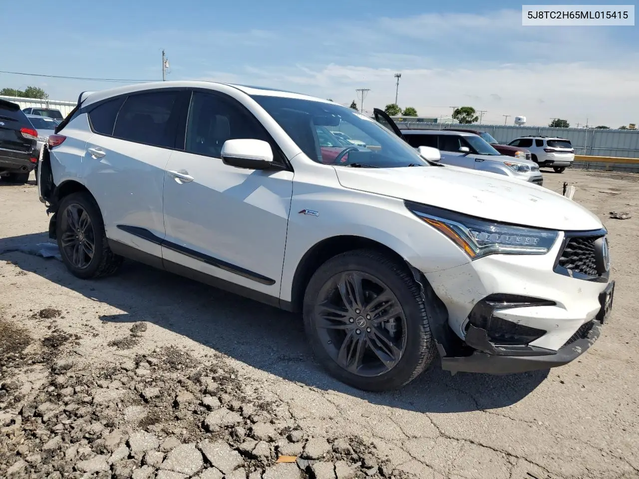 2021 Acura Rdx A-Spec VIN: 5J8TC2H65ML015415 Lot: 61751515