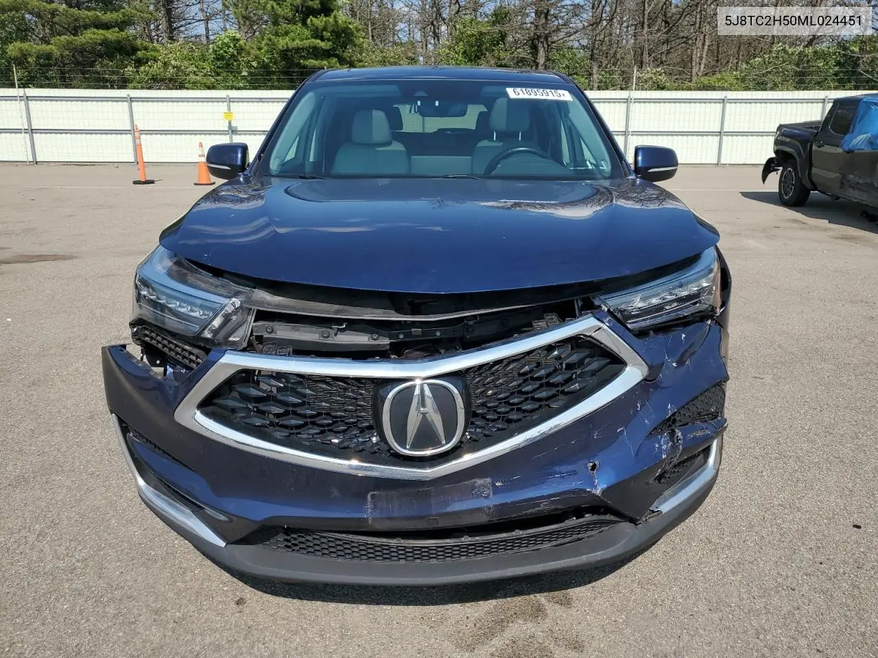 2021 Acura Rdx Technology VIN: 5J8TC2H50ML024451 Lot: 61895915