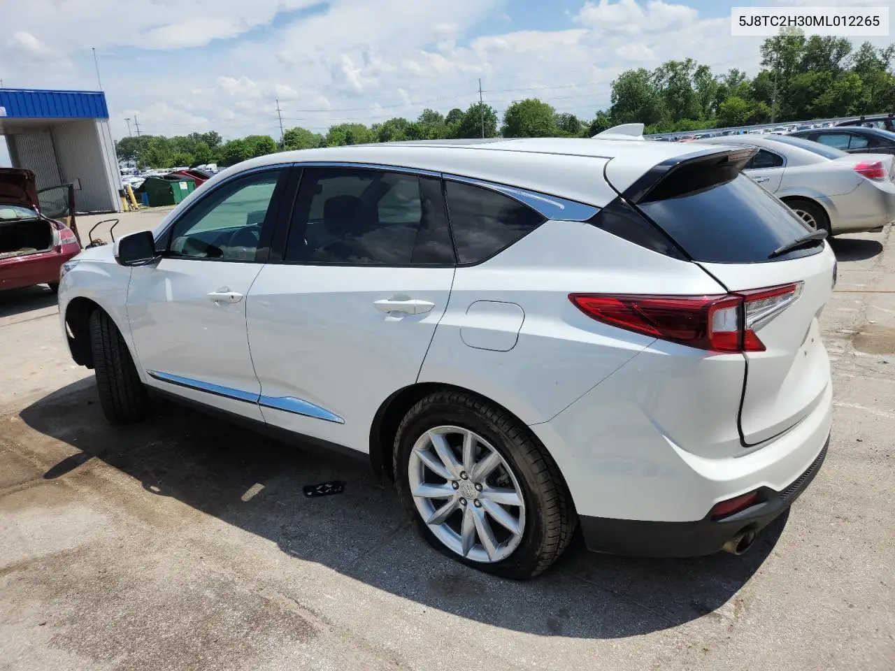 2021 Acura Rdx VIN: 5J8TC2H30ML012265 Lot: 62298325