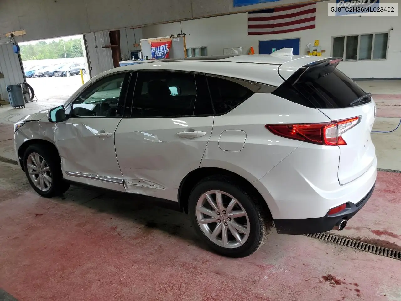 2021 Acura Rdx VIN: 5J8TC2H36ML023402 Lot: 62739915