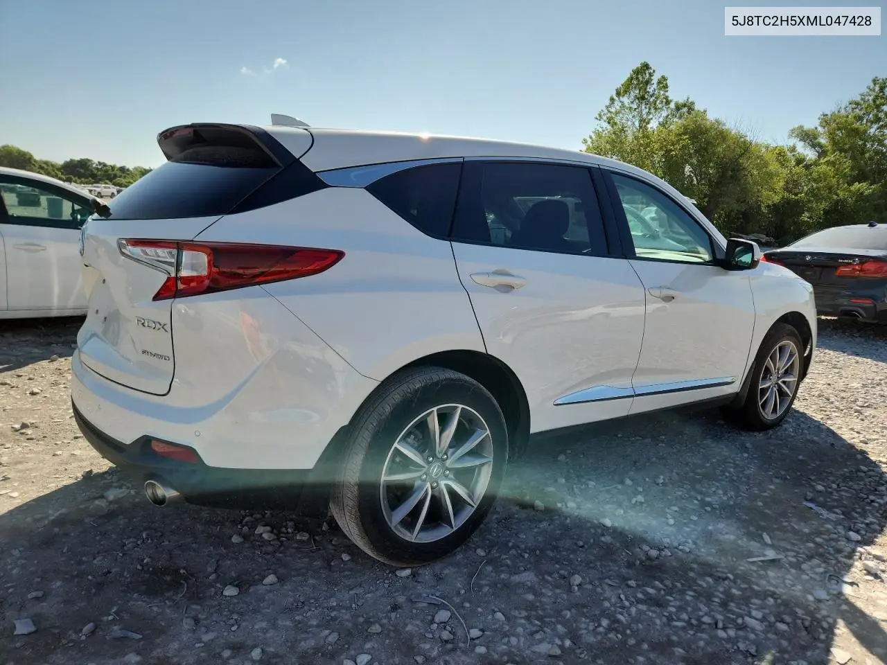 2021 Acura Rdx Technology VIN: 5J8TC2H5XML047428 Lot: 63036365