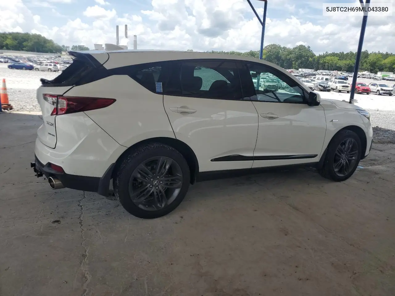 2021 Acura Rdx A-Spec VIN: 5J8TC2H69ML043380 Lot: 63219585