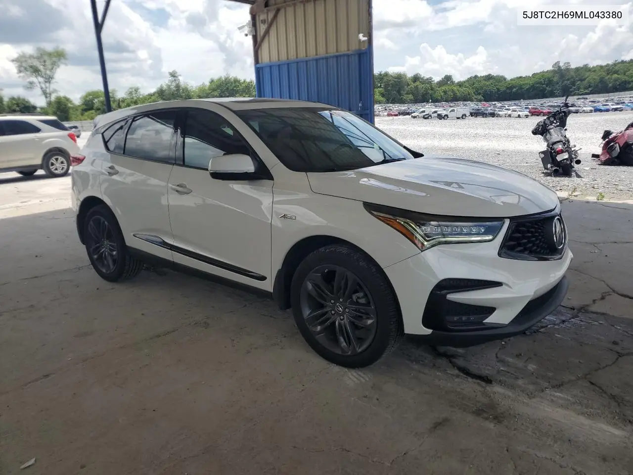2021 Acura Rdx A-Spec VIN: 5J8TC2H69ML043380 Lot: 63219585