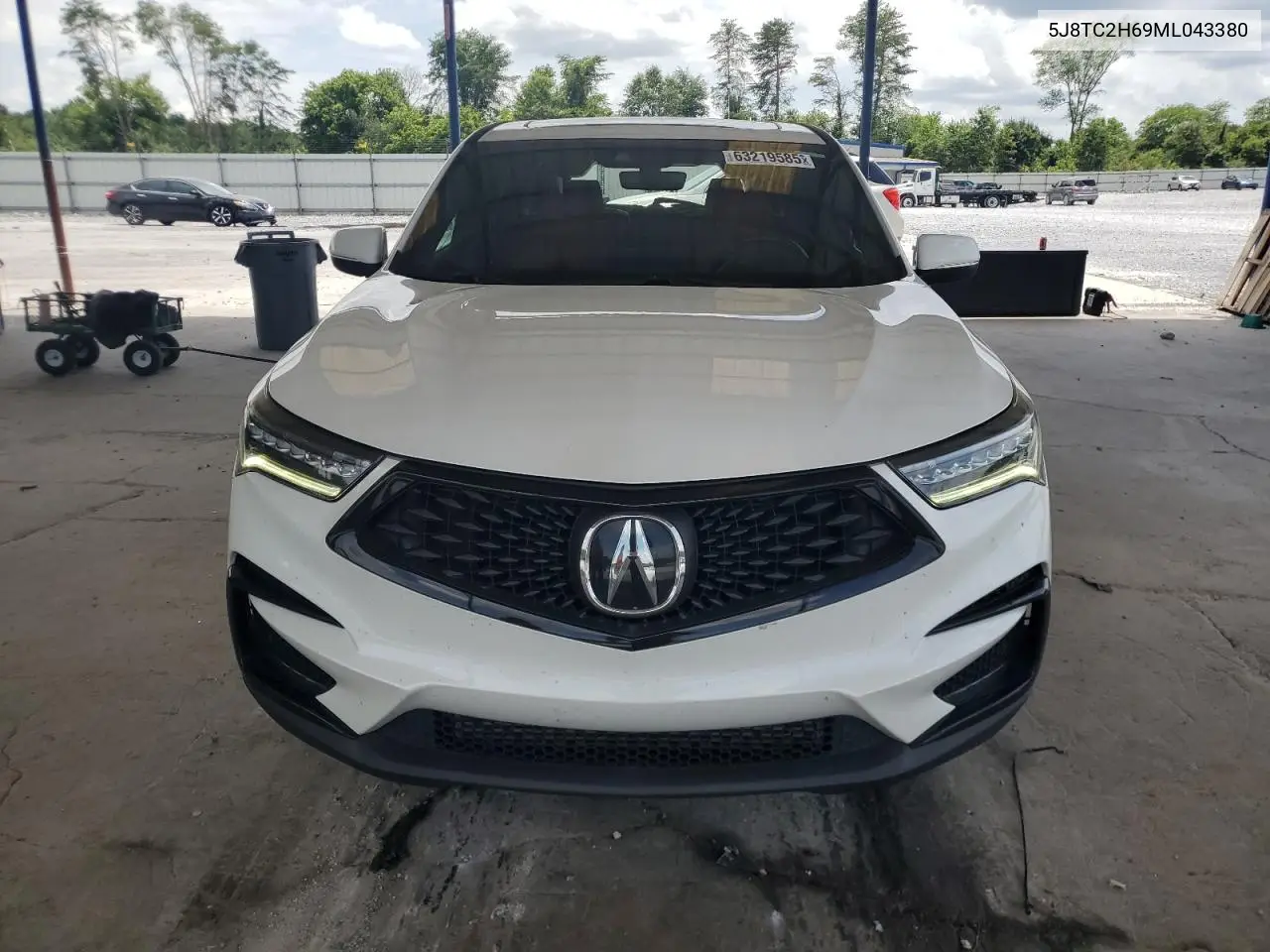 2021 Acura Rdx A-Spec VIN: 5J8TC2H69ML043380 Lot: 63219585