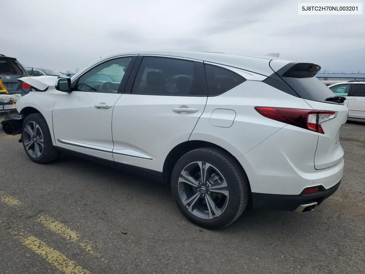 2022 Acura Rdx Advance VIN: 5J8TC2H70NL003201 Lot: 52623875