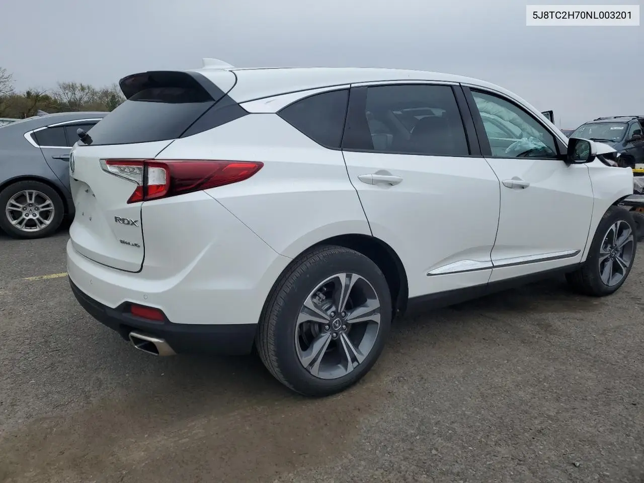 2022 Acura Rdx Advance VIN: 5J8TC2H70NL003201 Lot: 52623875