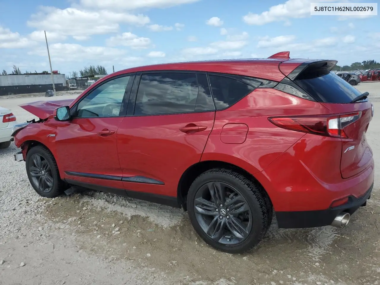 2022 Acura Rdx A-Spec VIN: 5J8TC1H62NL002679 Lot: 54648315