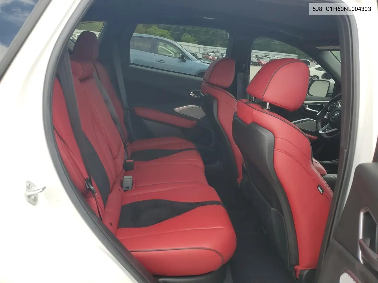 2022 Acura Rdx A-Spec VIN: 5J8TC1H60NL004303 Lot: 55949505