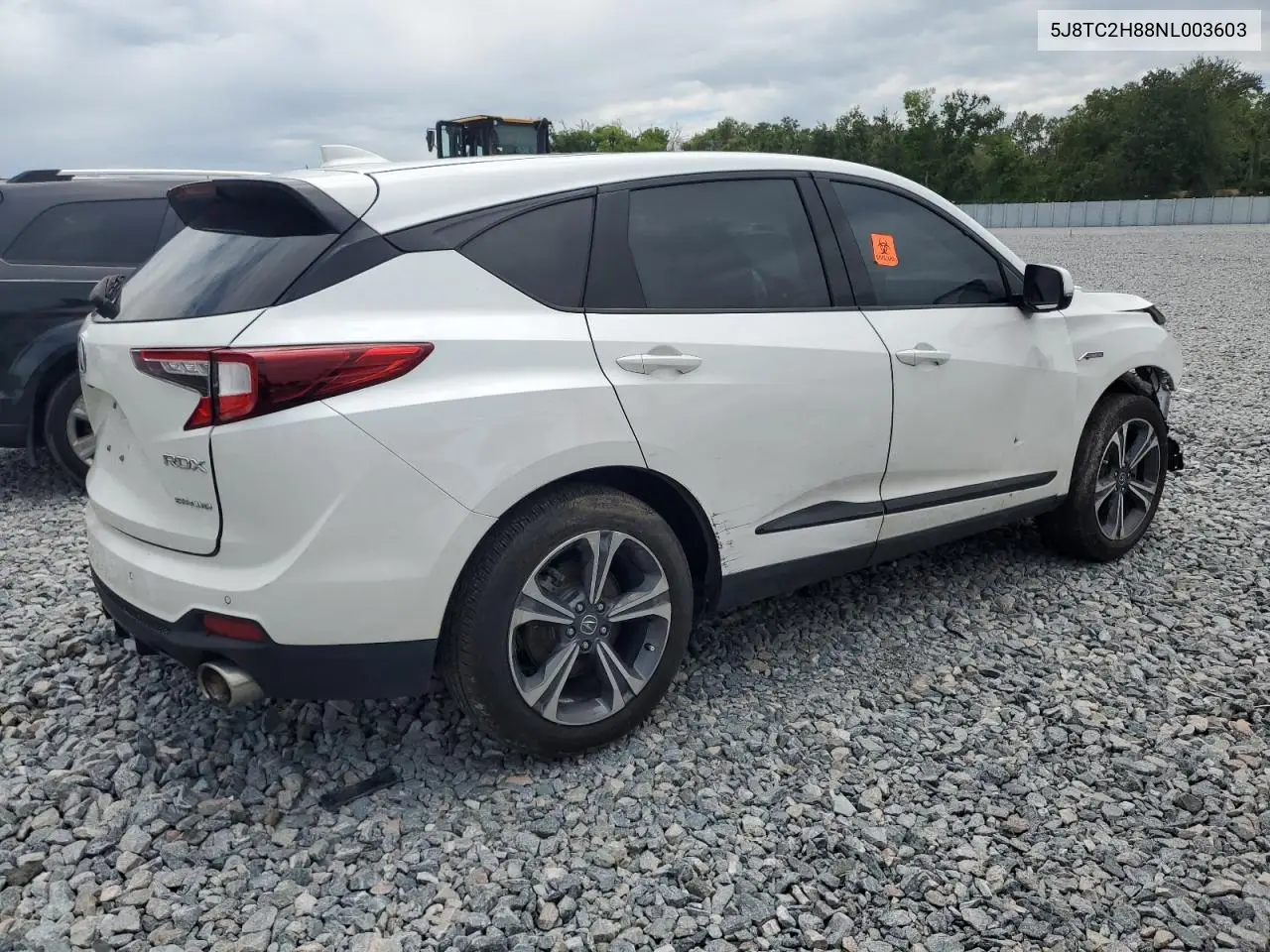 2022 Acura Rdx A-Spec Advance VIN: 5J8TC2H88NL003603 Lot: 56767745