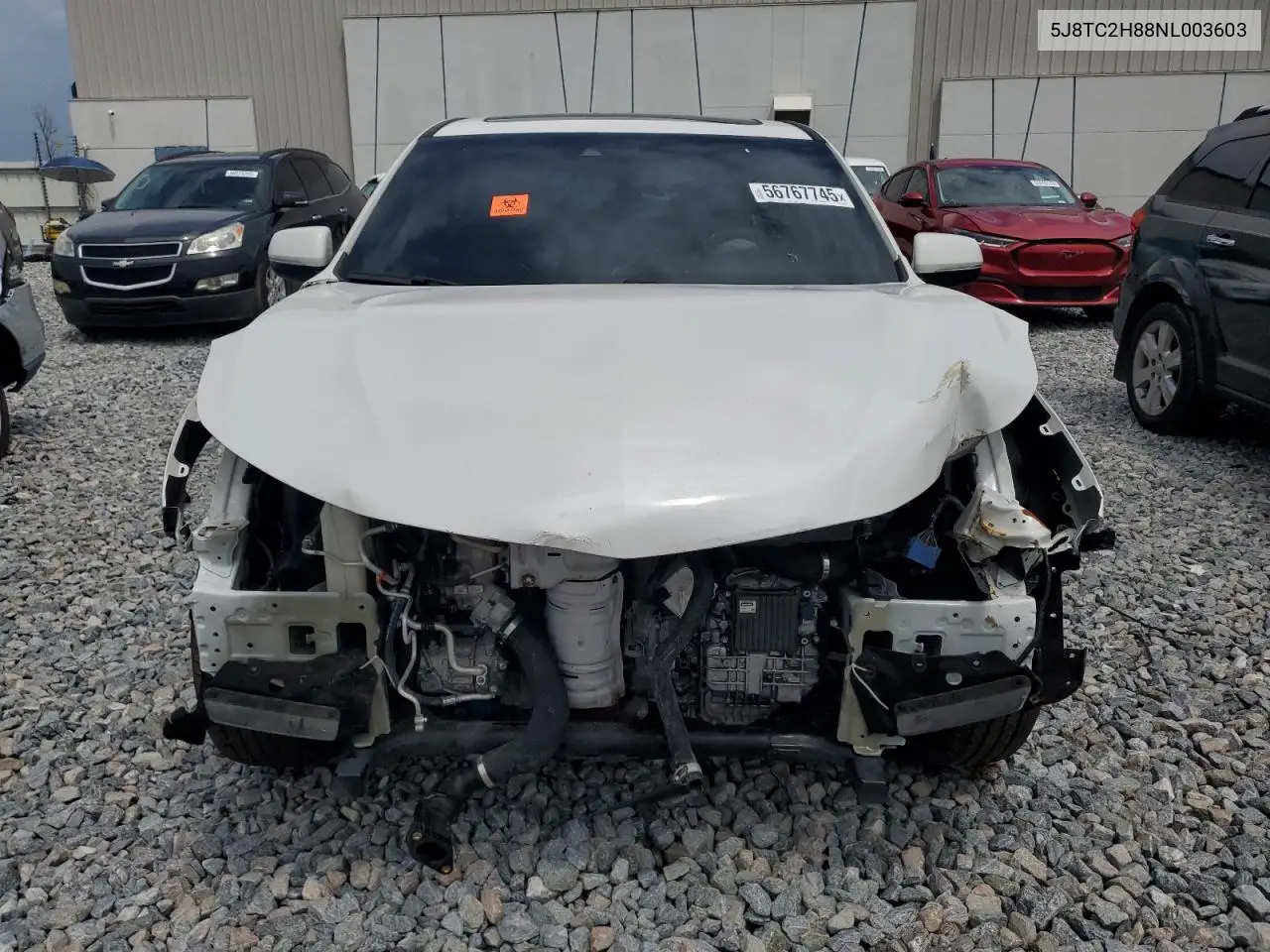 2022 Acura Rdx A-Spec Advance VIN: 5J8TC2H88NL003603 Lot: 56767745