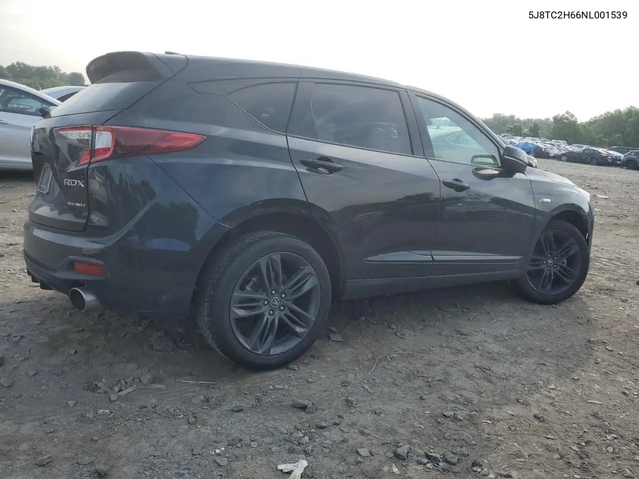 2022 Acura Rdx A-Spec VIN: 5J8TC2H66NL001539 Lot: 62527735