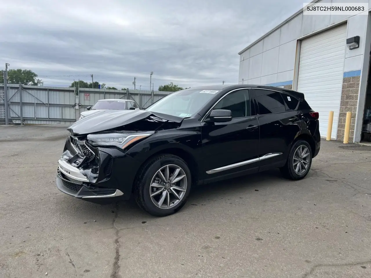 2022 Acura Rdx Technology VIN: 5J8TC2H59NL000683 Lot: 62771865