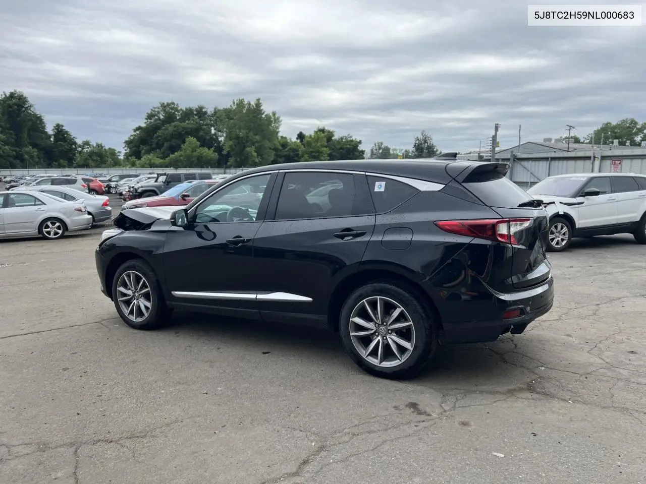 2022 Acura Rdx Technology VIN: 5J8TC2H59NL000683 Lot: 62771865