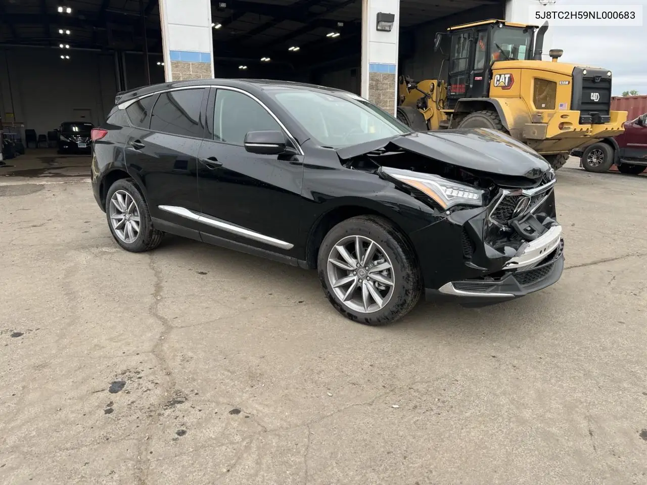 2022 Acura Rdx Technology VIN: 5J8TC2H59NL000683 Lot: 62771865