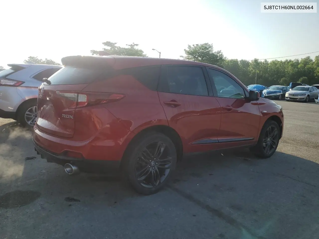 2022 Acura Rdx A-Spec VIN: 5J8TC1H60NL002664 Lot: 62827865