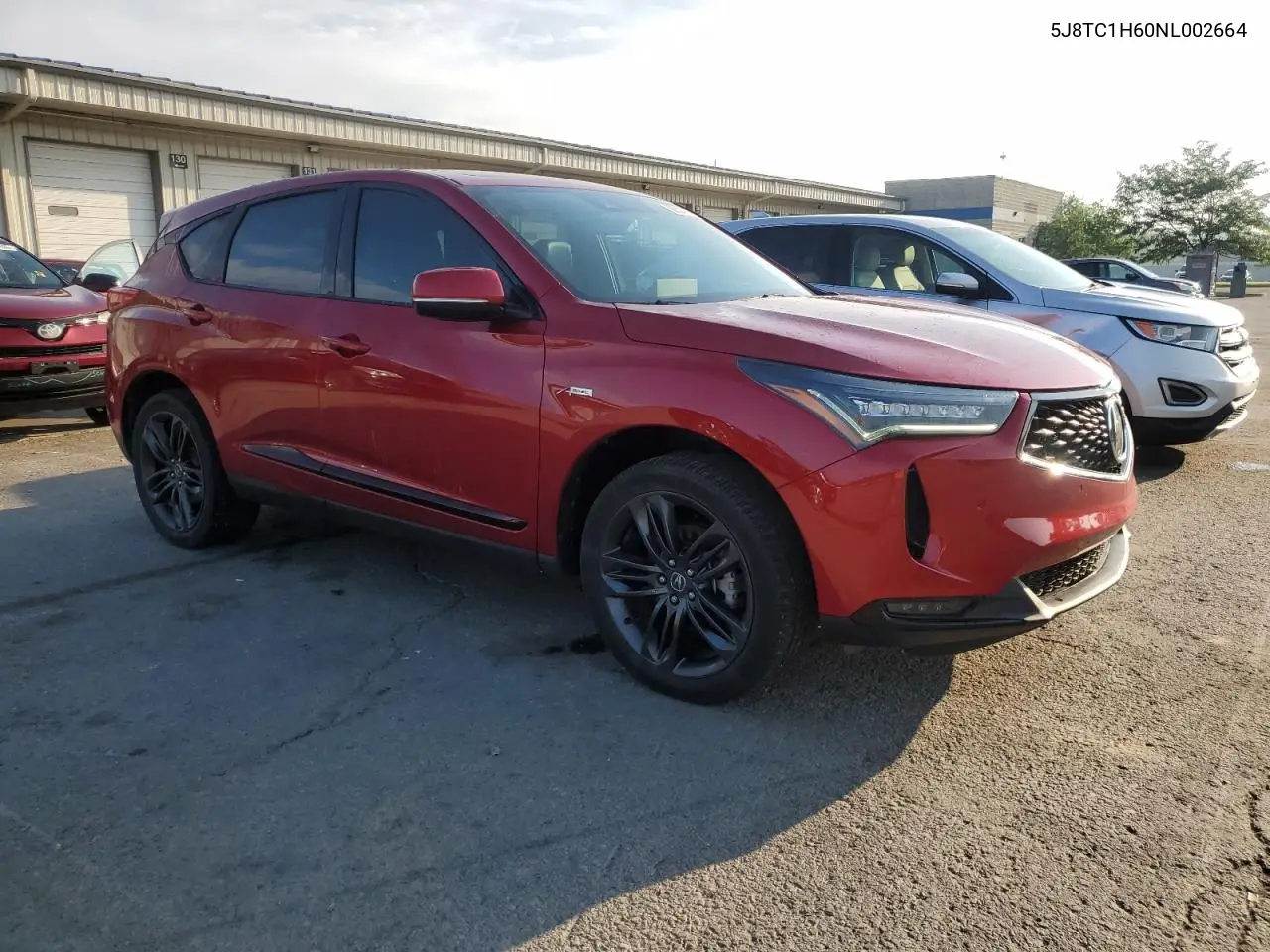 2022 Acura Rdx A-Spec VIN: 5J8TC1H60NL002664 Lot: 62827865