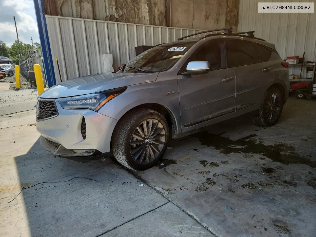 2022 Acura Rdx A-Spec Advance VIN: 5J8TC2H84NL003582 Lot: 64827445