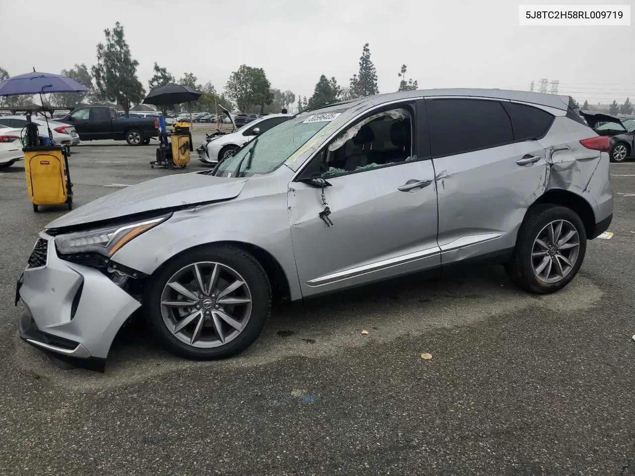 2024 Acura Rdx Technology VIN: 5J8TC2H58RL009719 Lot: 50596405