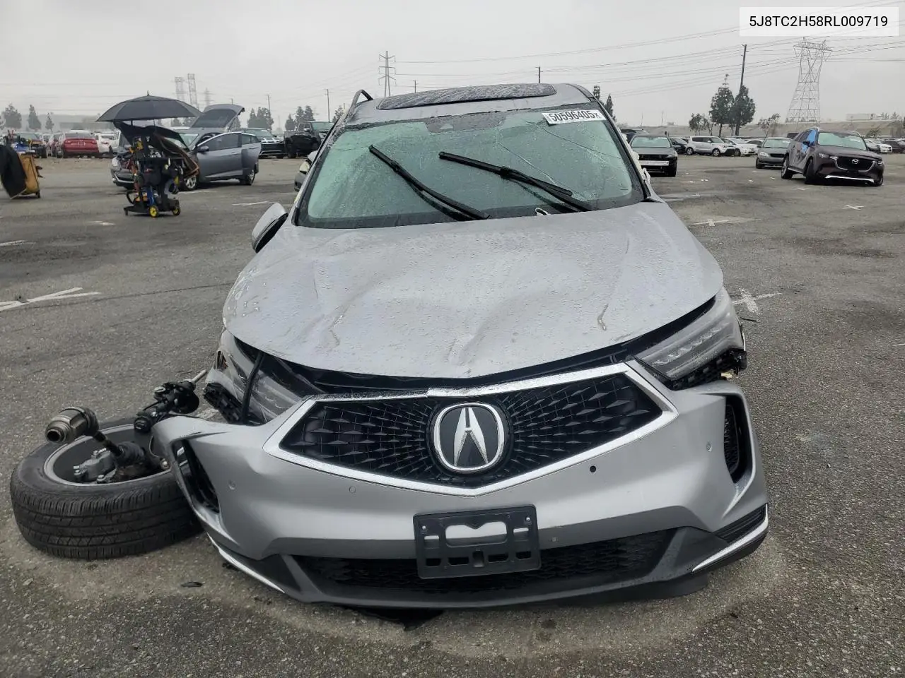 2024 Acura Rdx Technology VIN: 5J8TC2H58RL009719 Lot: 50596405