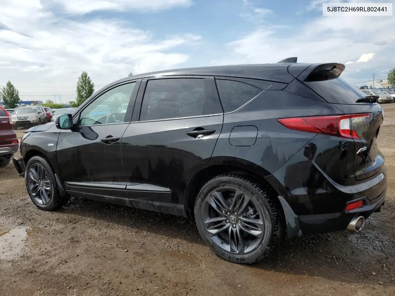 2024 Acura Rdx A-Spec VIN: 5J8TC2H69RL802441 Lot: 62033075