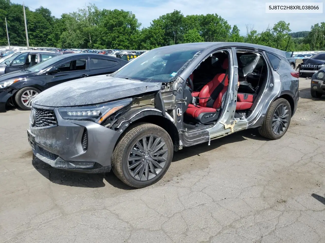 2024 Acura Rdx A-Spec Advance VIN: 5J8TC2H8XRL038066 Lot: 62308915