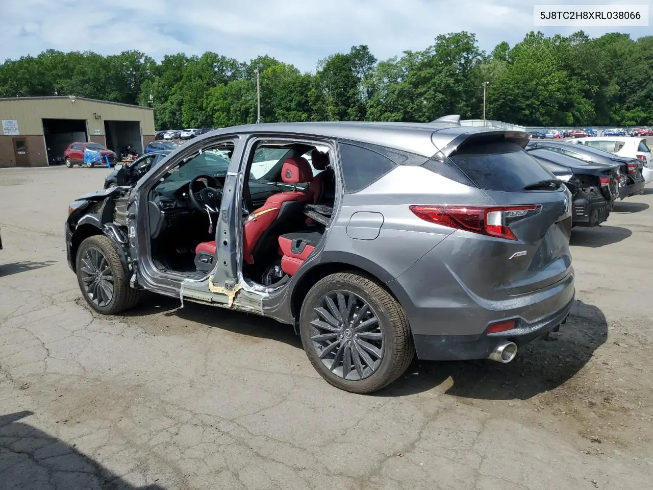 2024 Acura Rdx A-Spec Advance VIN: 5J8TC2H8XRL038066 Lot: 62308915
