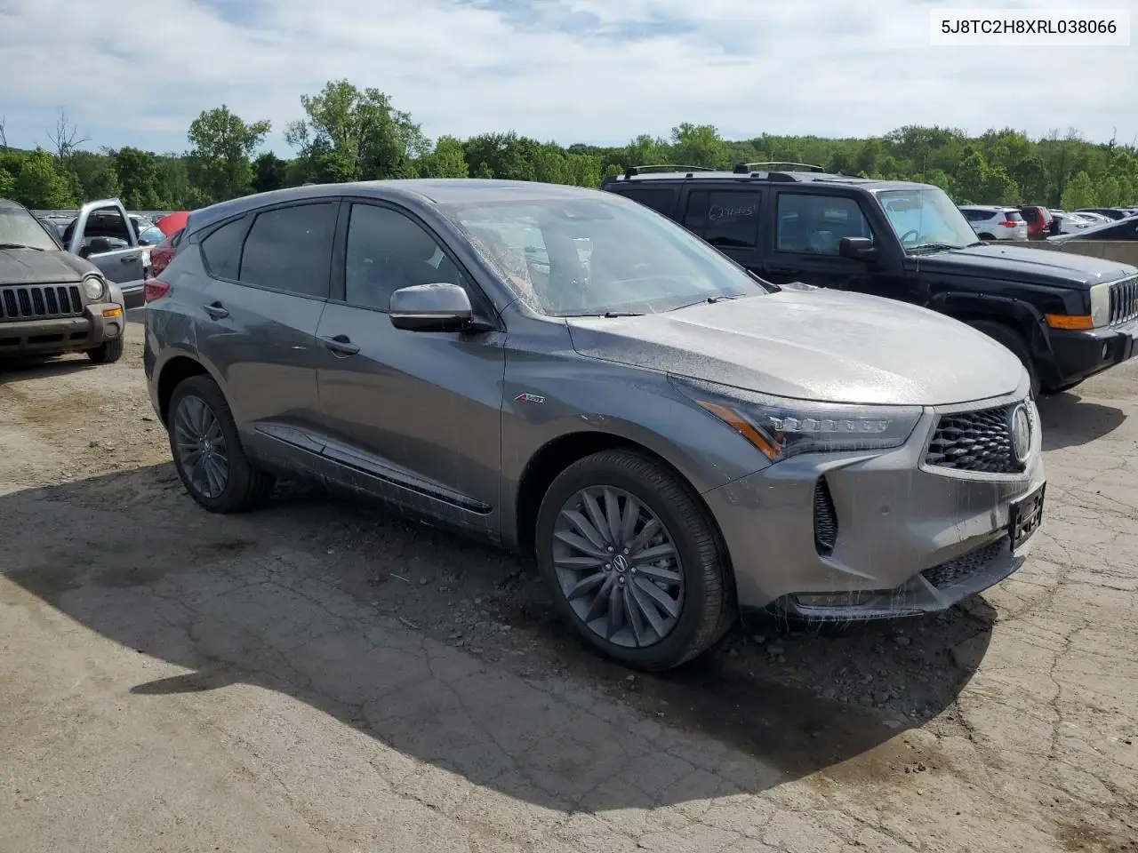 2024 Acura Rdx A-Spec Advance VIN: 5J8TC2H8XRL038066 Lot: 62308915