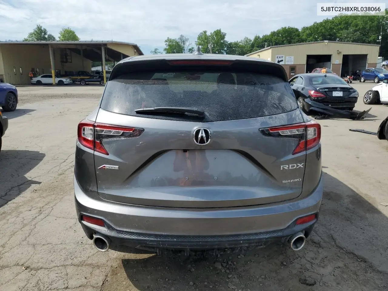 2024 Acura Rdx A-Spec Advance VIN: 5J8TC2H8XRL038066 Lot: 62308915
