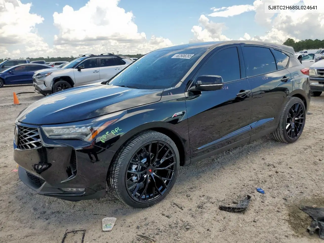 2025 Acura Rdx A-Spec VIN: 5J8TC2H68SL024641 Lot: 62508285