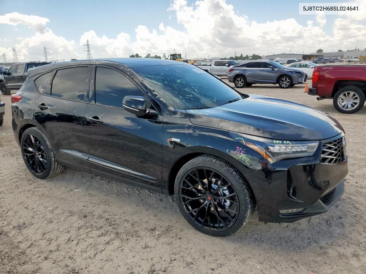 2025 Acura Rdx A-Spec VIN: 5J8TC2H68SL024641 Lot: 62508285