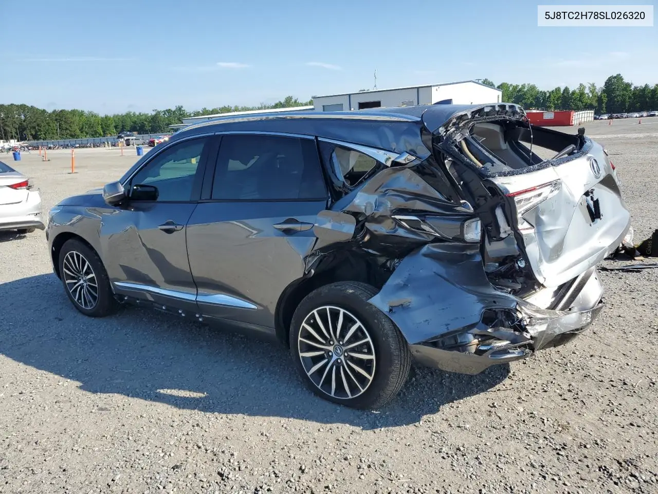 2025 Acura Rdx Advance VIN: 5J8TC2H78SL026320 Lot: 62587125