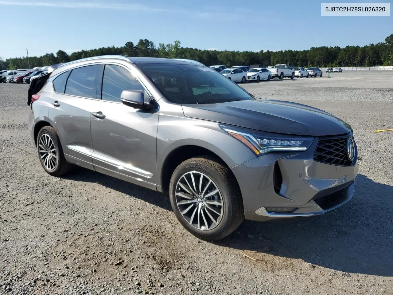 2025 Acura Rdx Advance VIN: 5J8TC2H78SL026320 Lot: 62587125