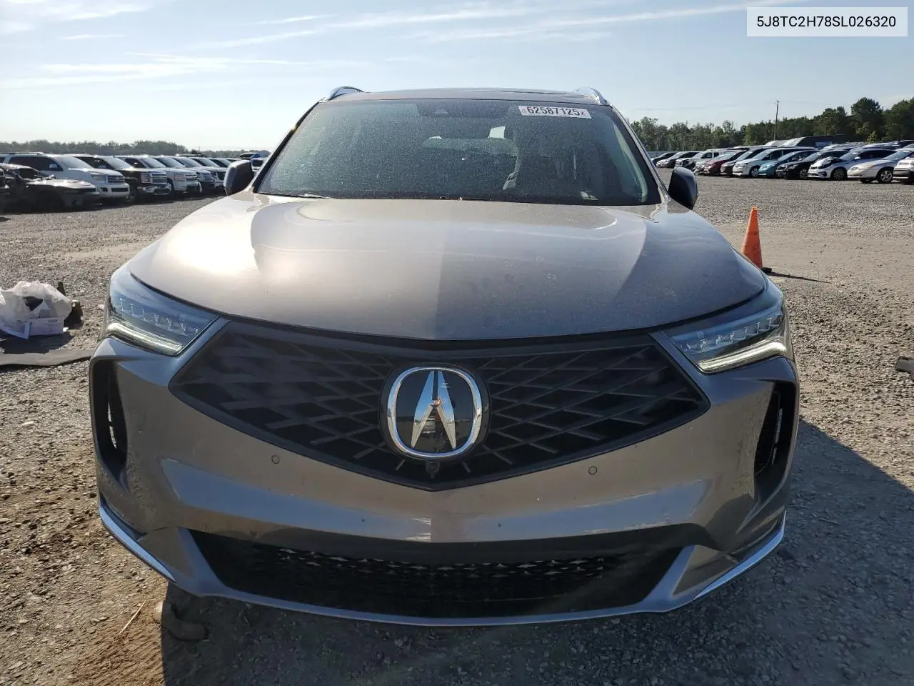 2025 Acura Rdx Advance VIN: 5J8TC2H78SL026320 Lot: 62587125