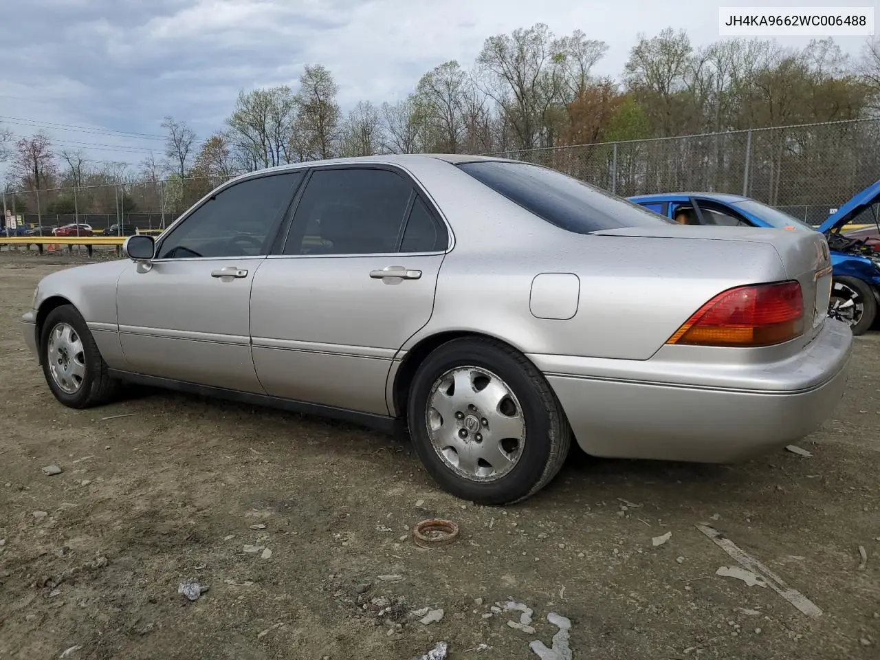 1998 Acura 3.5Rl VIN: JH4KA9662WC006488 Lot: 51436565