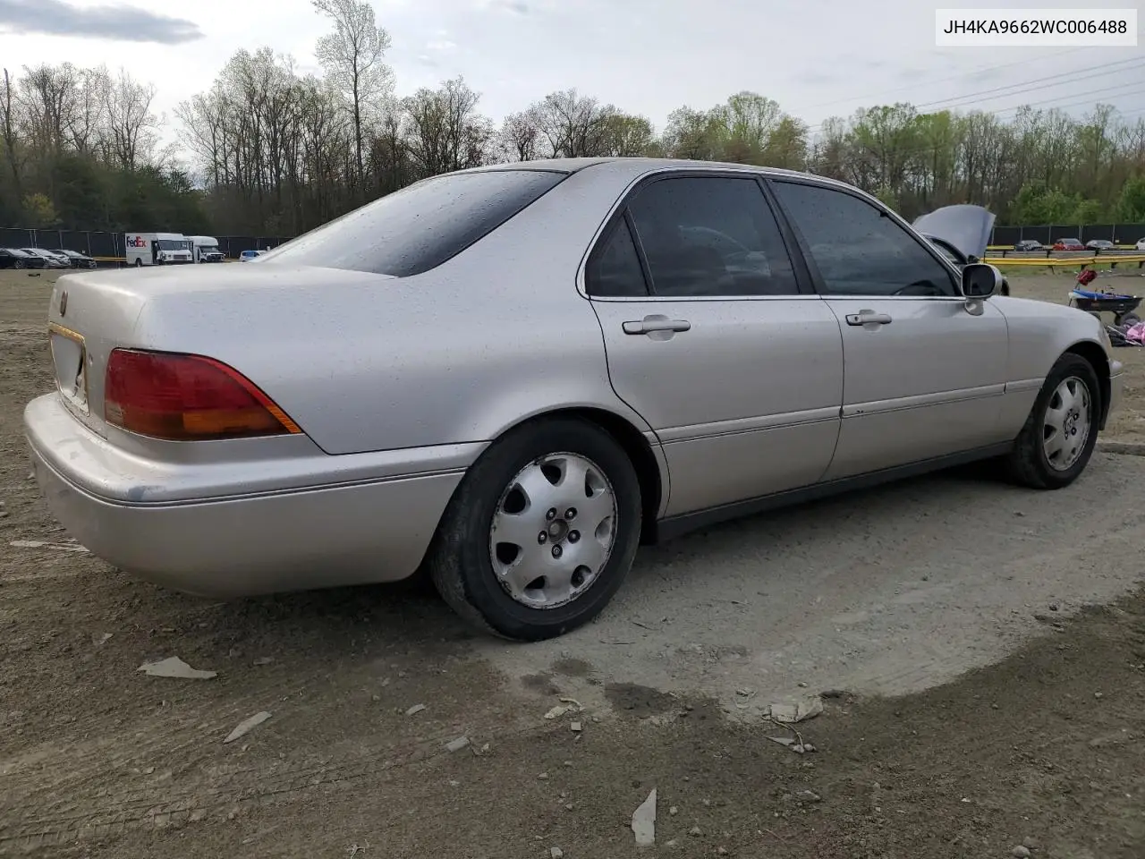 1998 Acura 3.5Rl VIN: JH4KA9662WC006488 Lot: 51436565