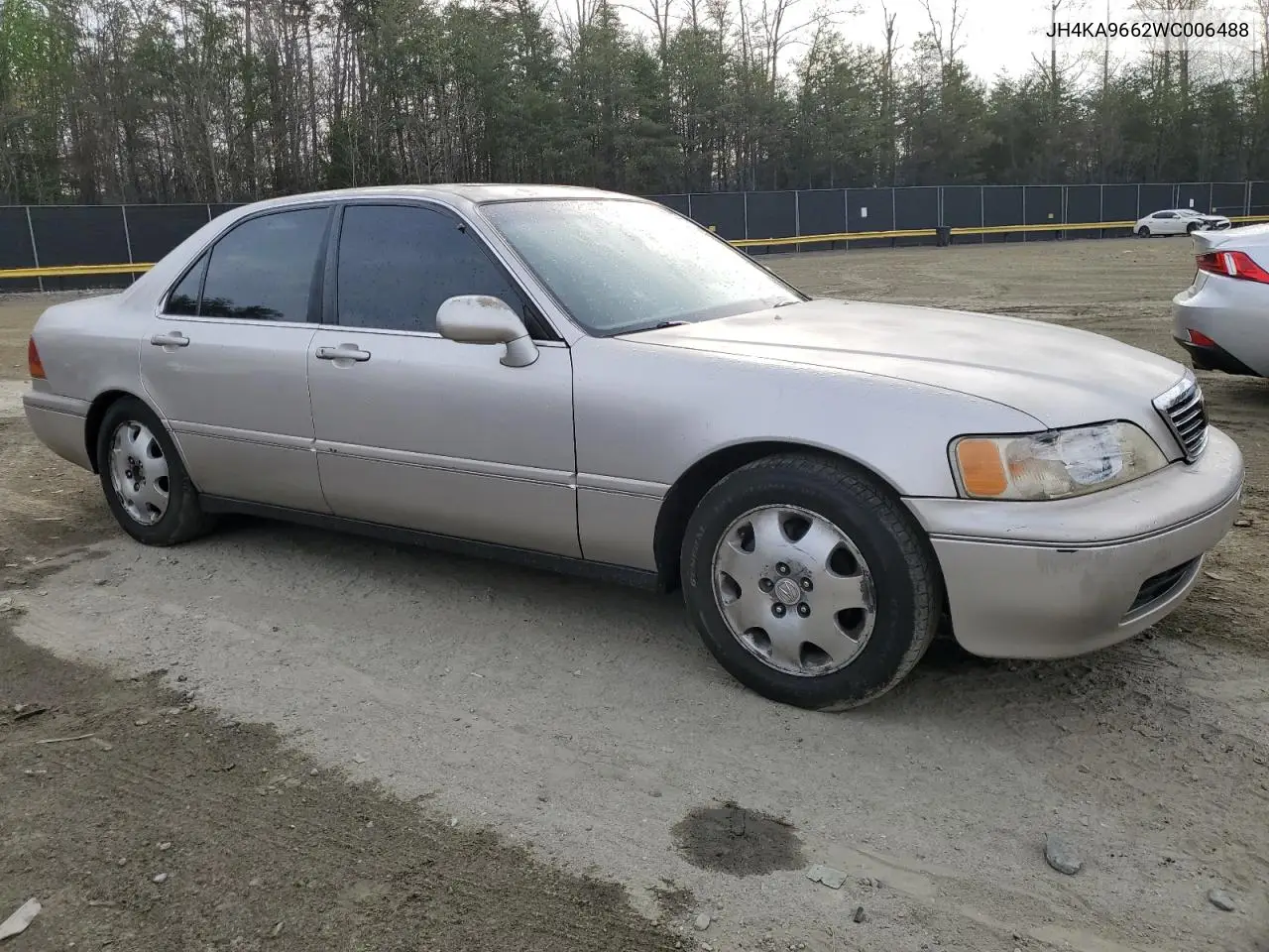 1998 Acura 3.5Rl VIN: JH4KA9662WC006488 Lot: 51436565