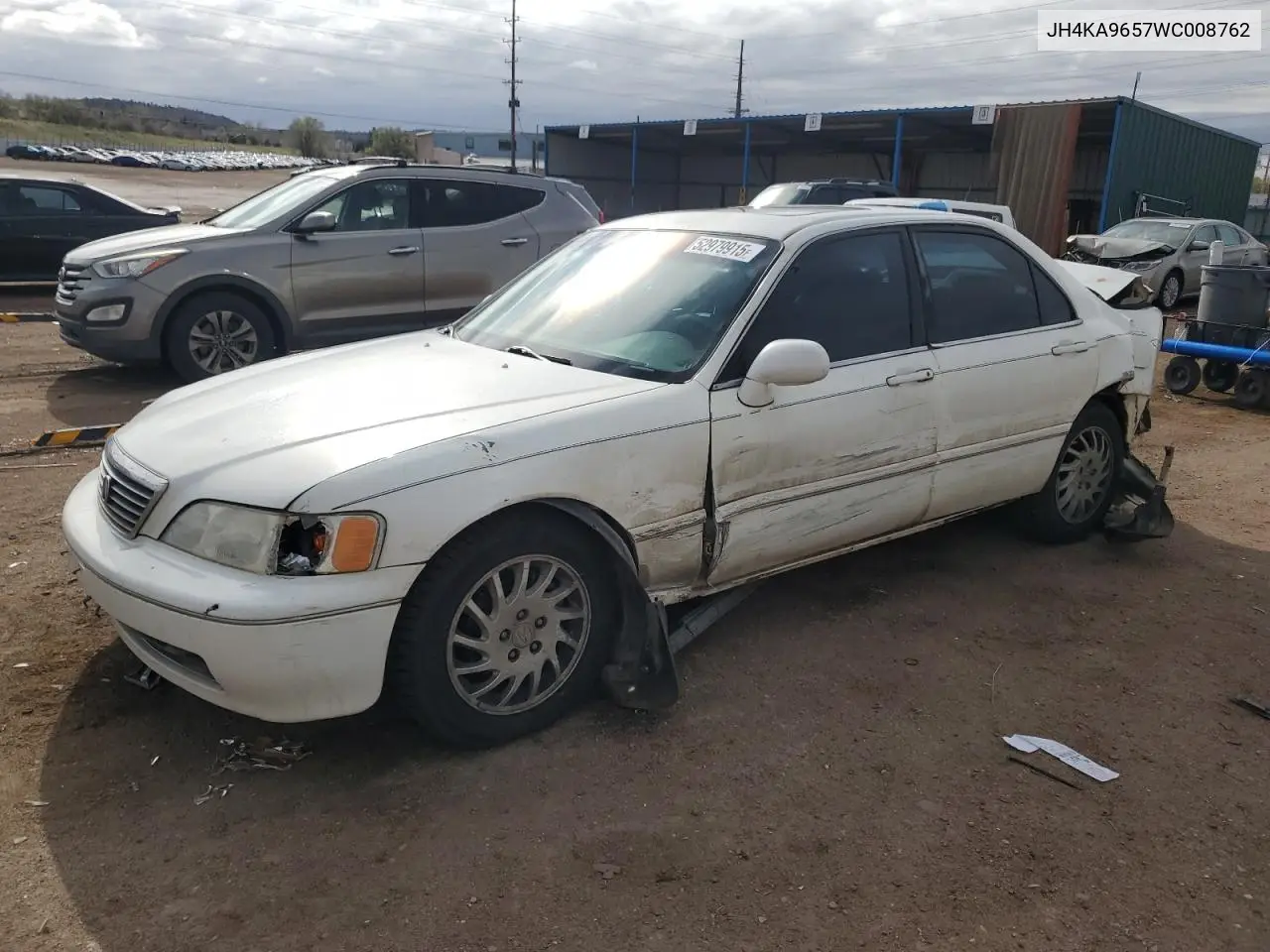 1998 Acura 3.5Rl VIN: JH4KA9657WC008762 Lot: 52979915