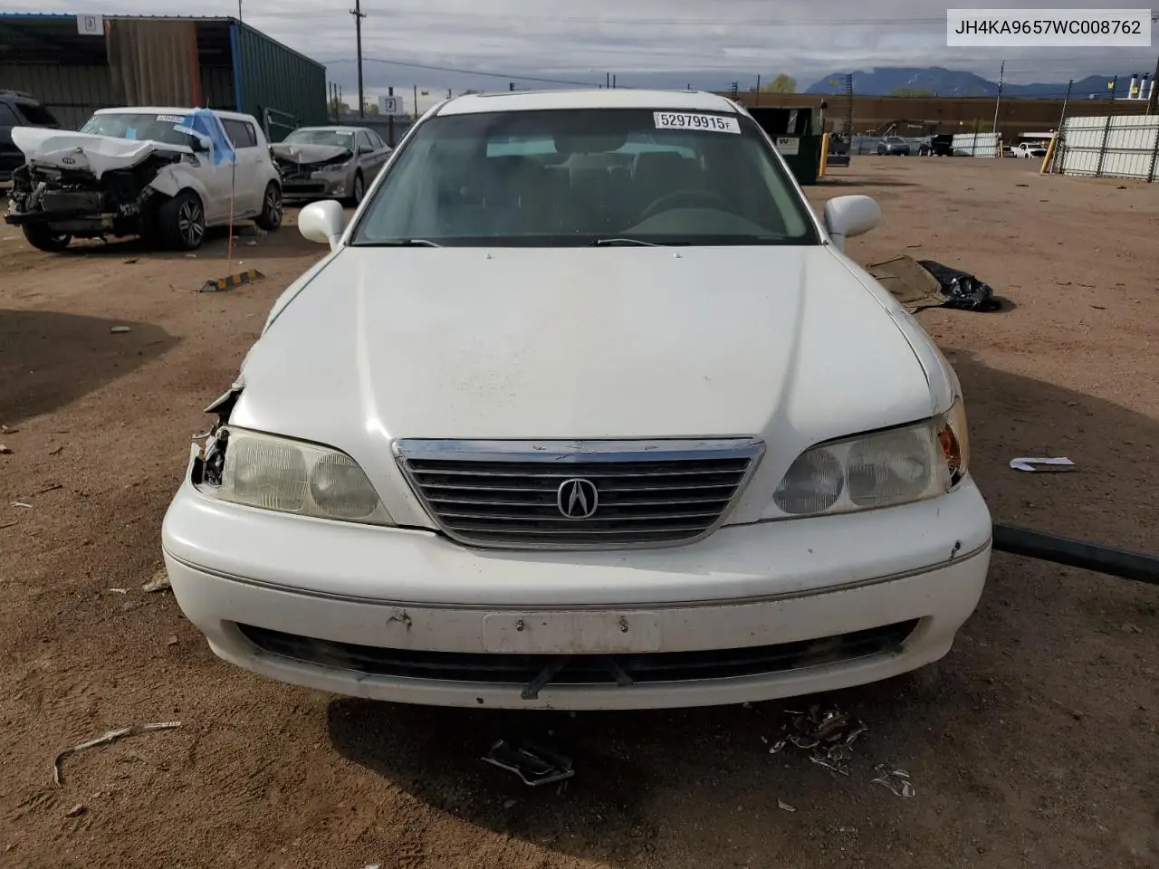 1998 Acura 3.5Rl VIN: JH4KA9657WC008762 Lot: 52979915